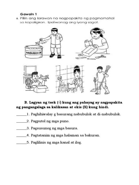 Pangangalaga sa Kalikasan Flashcards .